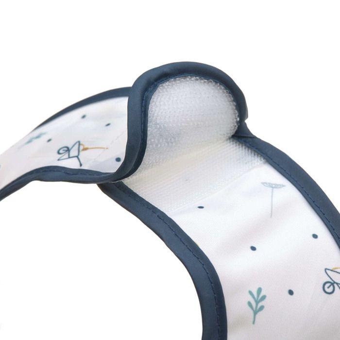 Bavoirs Pour Bébé LÄSSIG - Garden Explorer - Garçon - Imperméable - Taille Moyenne