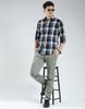 Monte Carlo Men's Regular Fit Checkered Shirt