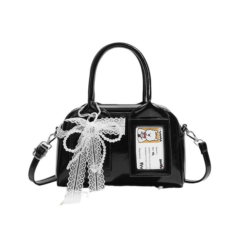 2025 New Small Square Bag Autumn Winter Versatile Crossbody Women's Bag Handheld Boston Fashion High-end Pillow Bag