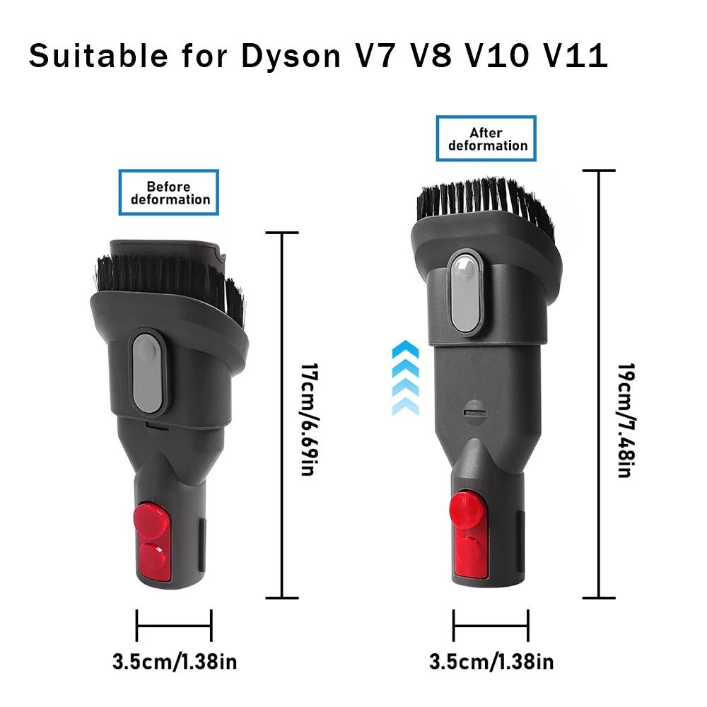 For Dyson Vacuum Cleaner Accessories HEPA Filter Brush Head For Dyson V6 V7 V8 V10 V11 V12 V15 DC Series Wand Handle Roller Dsting Brush