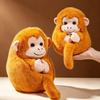 Hedgehog Zodiac Goat Plush Toy Chubby Animal Stuffed Toy Funny Flip-over Sheep Keychain  Xmas Gifts