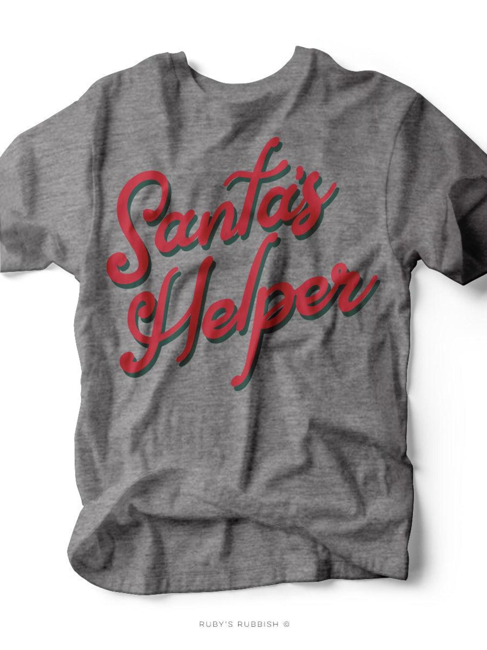 Santa s Helper | Seasonal T-Shirt | Ruby s Rubbish® S