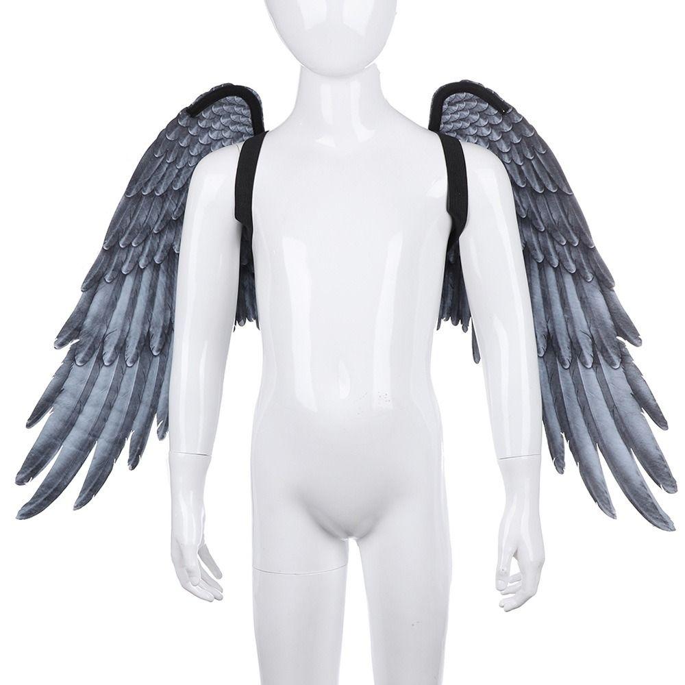 Handmade Craft Princess Wings Feather Wing Cosplay Elf Wings Kids Party Wings Christmas Gift