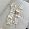 Bow Tie Lace Up Leg Warmers Sweet Ballet Knee High Socks Fashion Women's Stockings  Streetwear