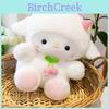 Plush Sheep Doll Gift For Girls With Cherry Decor For Birthday