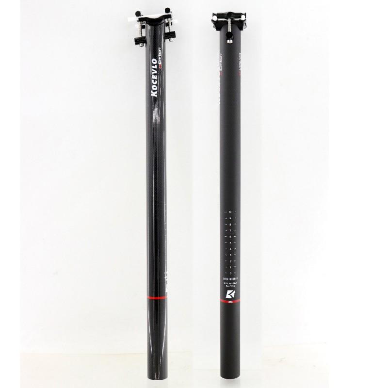 Carbon Fiber Bike Seatpost 33.9 X 580mm Ultra Light 300g Folding Bicycle Seat Tube