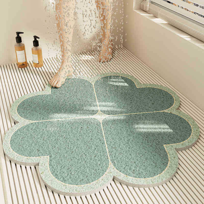 New Bathroom Non-slip Mat Shower Room Bath Floor Anti-fall Mat Toilet Toilet Bathtub Waterproof Mat