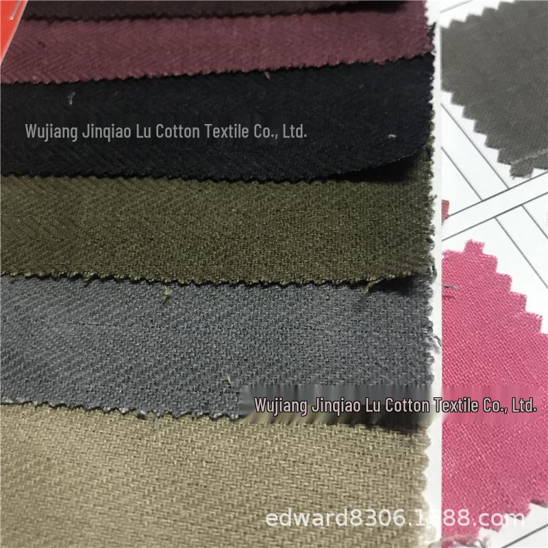 Lino Puro 21x17 Sarga Jacquard Raya Chambray Cuadros Algodón Ramio Tejido para Camisa