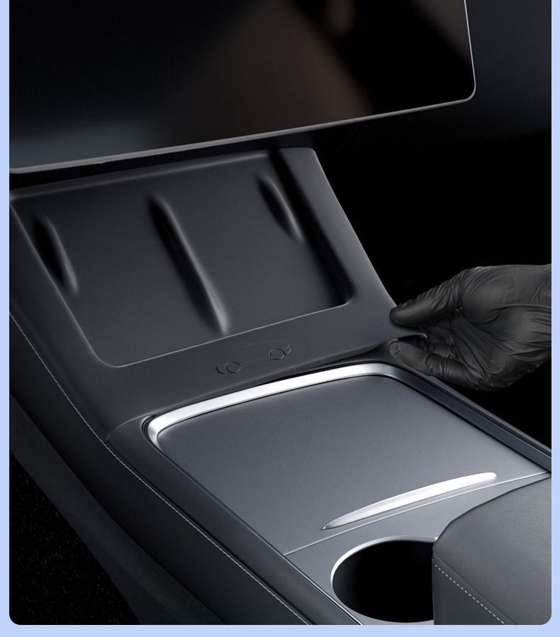 Wireless Charging Silicone Pad for Tesla Model Y Interior