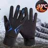 Warme Handschoenen voor Mannen Motorfiets Winter Winddichte Handschoenen Waterafstotend Fietsen Afhaal Touchscreen Vissen Antislip Handschoenen