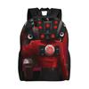 Skibidi Toilette Rucksack für Männer Frauen Lässig High School Arbeit Tagesrucksack Anime Cartoon Kameramann Titan Laptop Leinwandtaschen Sport