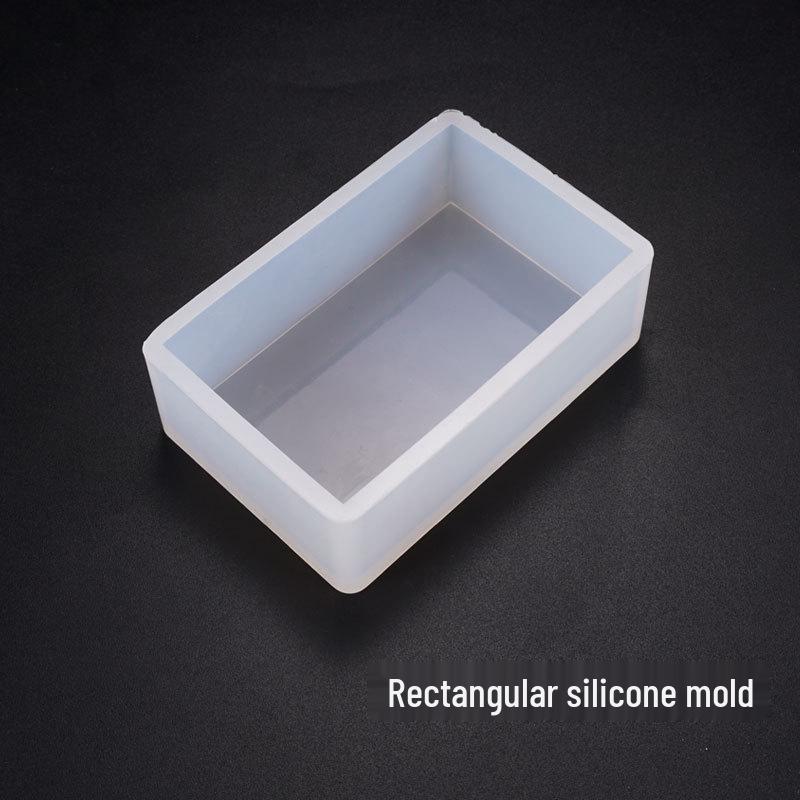 Poppy DIY Rectangular Silicone Resin Mold for Tabletop Ornaments