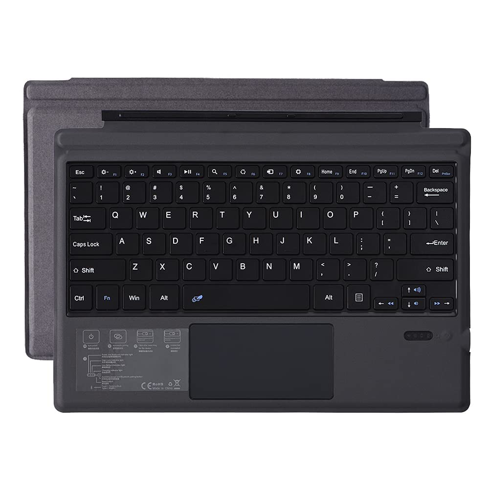 TJK Wireless Bluetooth Compatible with Microsoft Surface Pro US English Separate Supports Roman Alphabet Input Keyboard, Keyboard, 7/Pro 6/Pro 5/Pro