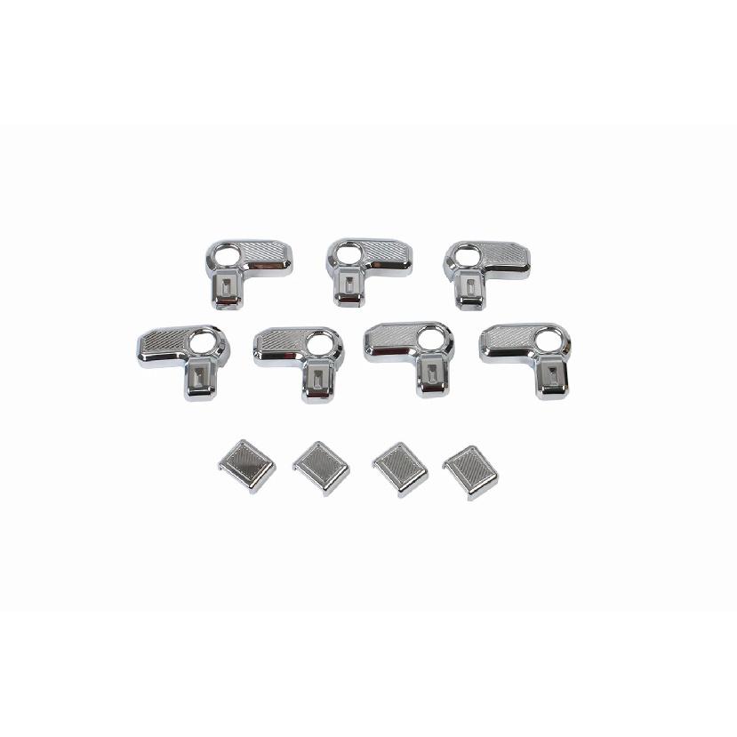 

13 шт., переключатель для сноса верхней части автомобиля, украшение на ручку крыши, наклейки для Ford Bronco Sport 2022 2023, аксессуары для интерьера Chrome 13PCS