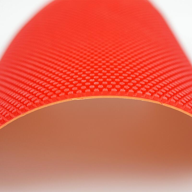 Gomma da ping pong originale DHS C8 Defensive+ Loop Pips-long Topsheet OX DHS Spugna da ping pong