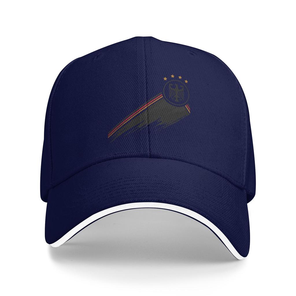 Deutschland GerUnisexy Football Player Sandwich Baseball Caps Casual  Soccer Unisex Style Adjustable Headwear Sports Gift Hat