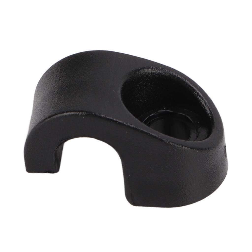 Fahrrad Bremskabel Klemmen U-Klemmen Schaltzugführung C-Klammer Schnalle Kunststoff für Mountainbike Rennrad Schwarz