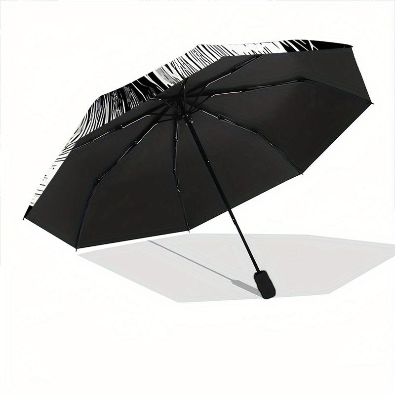 1pc Yin Yang Cat Automatic Umbrella High Quality Canopy, Portable Folding Umbrella with, Ideal Gift for - Travel, Everyday, Formal Events, S