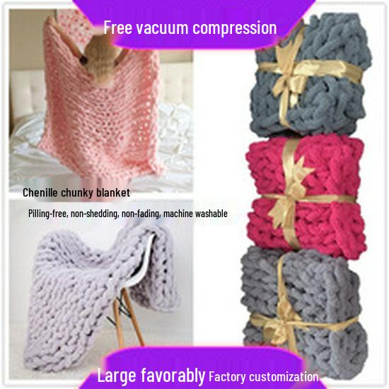 Four-Strand Danish Braided Cushion: Knotted Cable Knit for Children's Room Anti-Collision Bed Rail