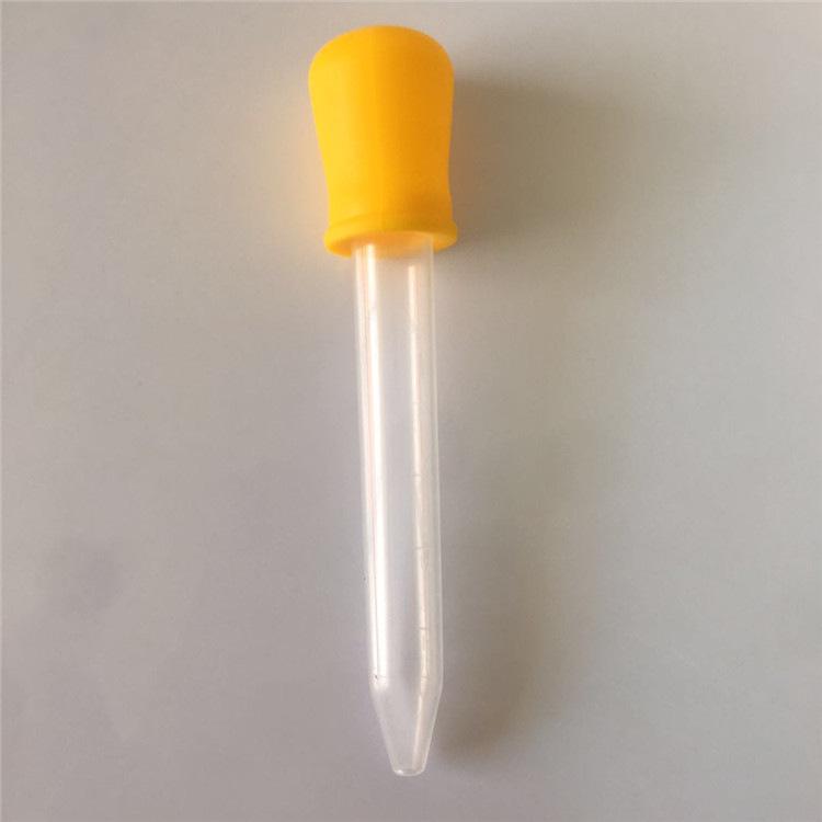 

Silicone Baby Medicine and Water Dropper - Children s Liquid Dispenser and Toy жёлтый
