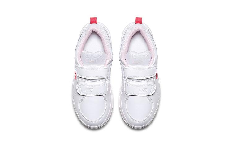 Nike Pico Slip Resistant Cushioning Abrasion Resistant Breathable Low Top Sports Casual Shoes White Red 454477-103