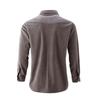 Men Long Sleeve Corduroy Striped Shirt Business Casual Style