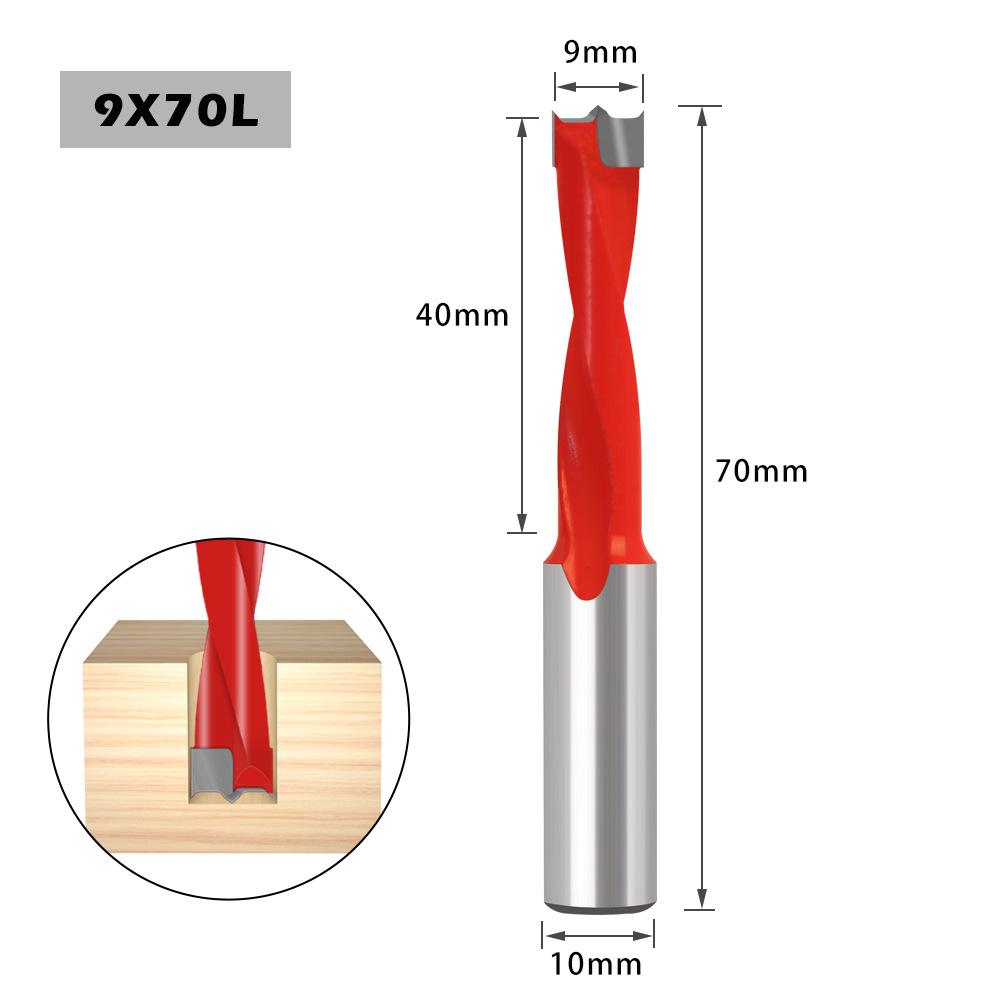 Woodworking Machinery Row Drilling Forward Reverse Alloy Woodworking Drill Bit Hole Opener 3-In-1 Hinge Tungsten Steel Drill Bit