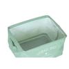 Paniers - Moderne - 39 x 27 x 24 cm - Lot de 3 - Toile - Couleur unique