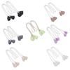 2PCS Minimalist Curtain Tieback Mesh Flower Curtains Tie Rope Ornament Curtain Buckle  Living Room