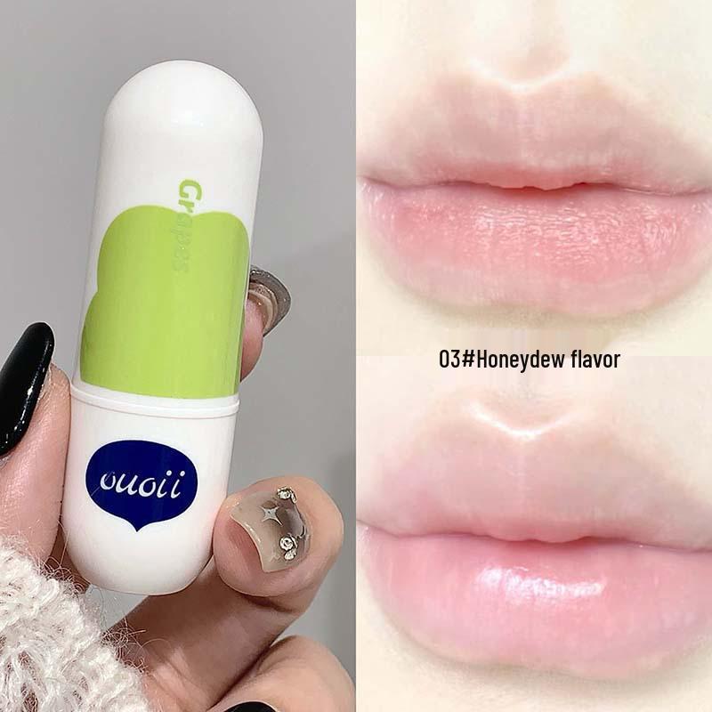 

OUOII Lip Balm: Hydrates, Moisturizes, Nourishes, Reduces Lip Lines, Removes Dead Skin