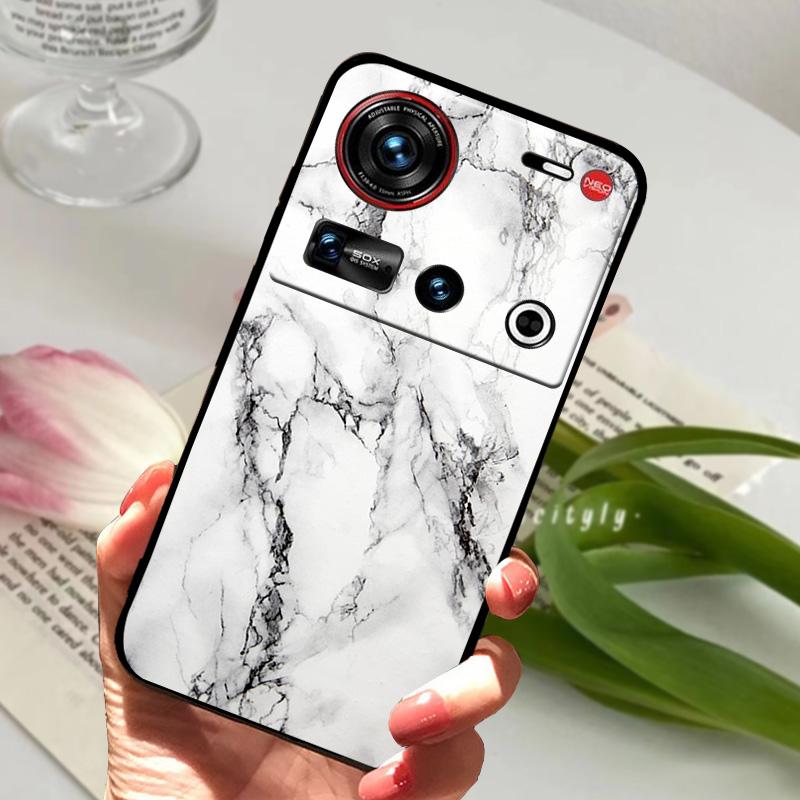 For ZTE Nubia Z70 Ultra 5G Case NX733J Shockproof Soft TPU Silicone Phone Cover For ZTE Nubia Z60S Pro 5G Z50S Pro Bumper Fundas