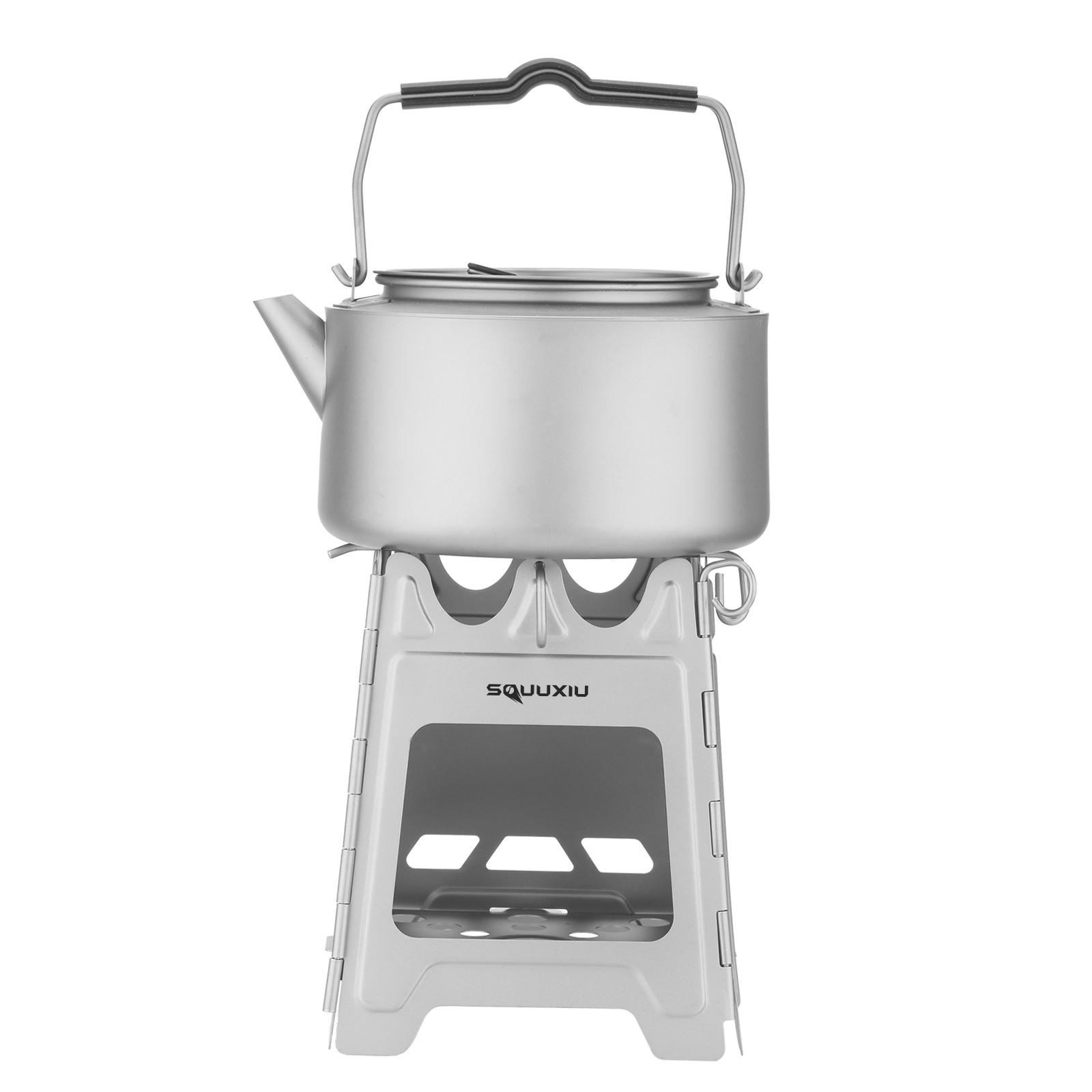 Уличные мини-костровища складная Ti костровая печь шарнирная дровяная печь для кемпинга — фото 3