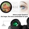 900x25 Mini Telescope Long Range Folding Binoculars Durable High Definition Binoculars