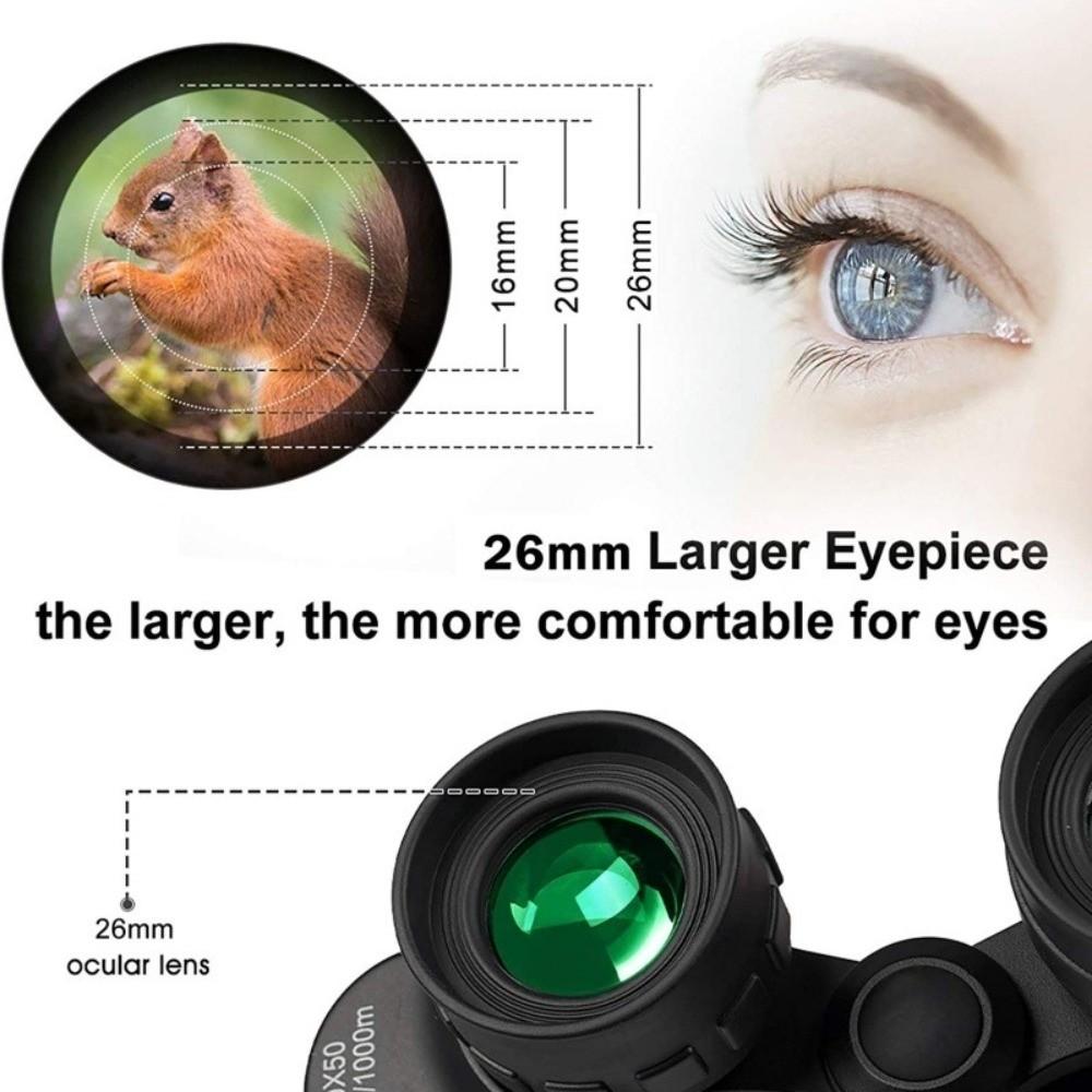 900x25 Mini Telescope Long Range Folding Binoculars Durable High Definition Binoculars