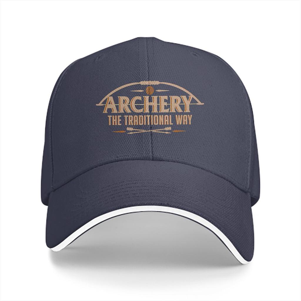 Washed Unisexs Baseball Cap Archery The Traditional Way Sports Hunting Trucker Snapback Caps Dad Hat Archery Lover Golf Hats