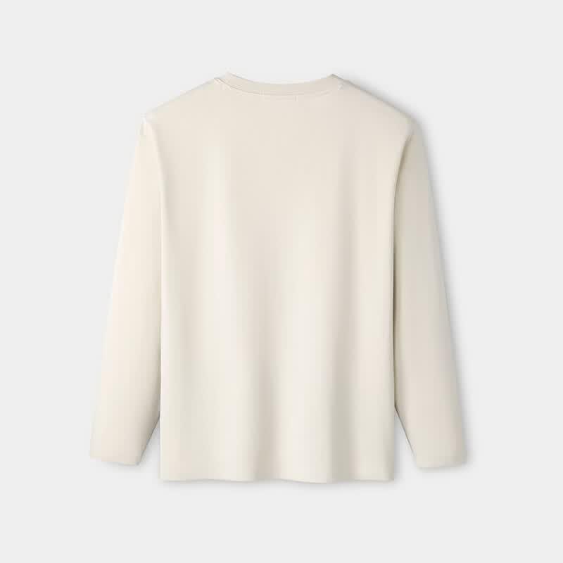 HLA Men's Basic Long Sleeve T-Shirt