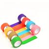 Colorful Masking Tape for Painting and Crafts of Writeable, No-Residue Paper Tape with Vibrant Roll Designs, Perfect for Artistic Packaging