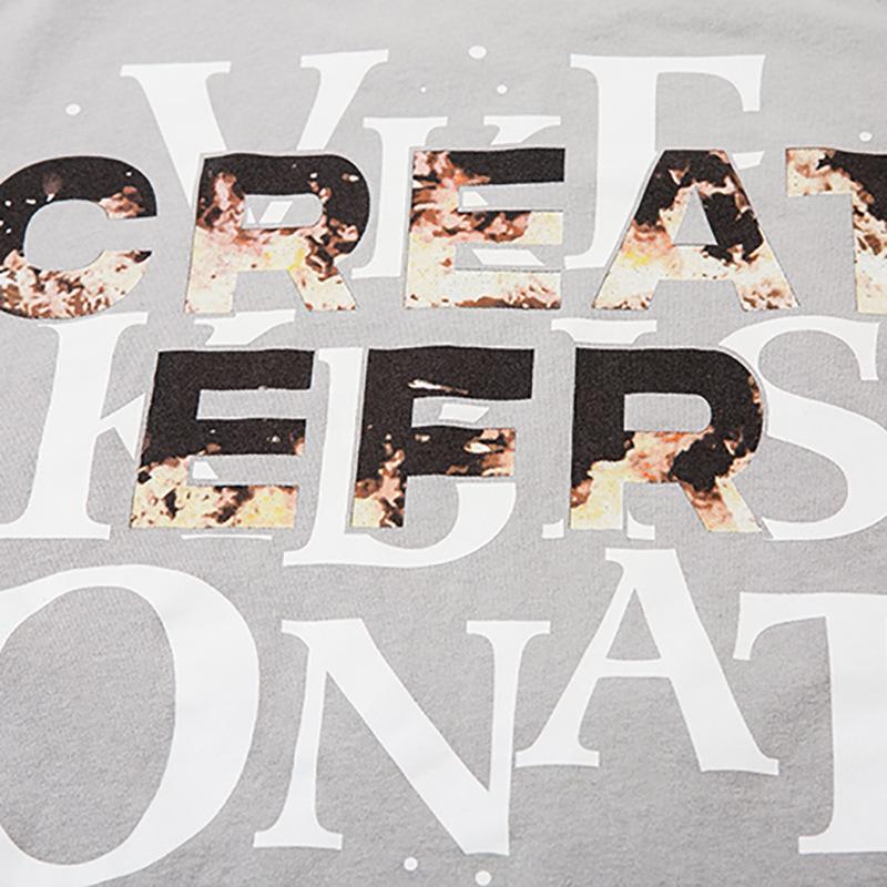 Europejski i Amerykański T-shirt z krótkim rękawem z nadrukiem postaci hip-hopowych dla mężczyzn, letni, luźny, casualowy top z rękawem do połowy, modny t-shirt na Instagram