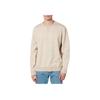 Polo Ralph Lauren Logo Embroidered Solid Color Crew Neck Long Sleeve Sweatshirt Men Sweatshirt Khaki MNPOKNI16823196-250