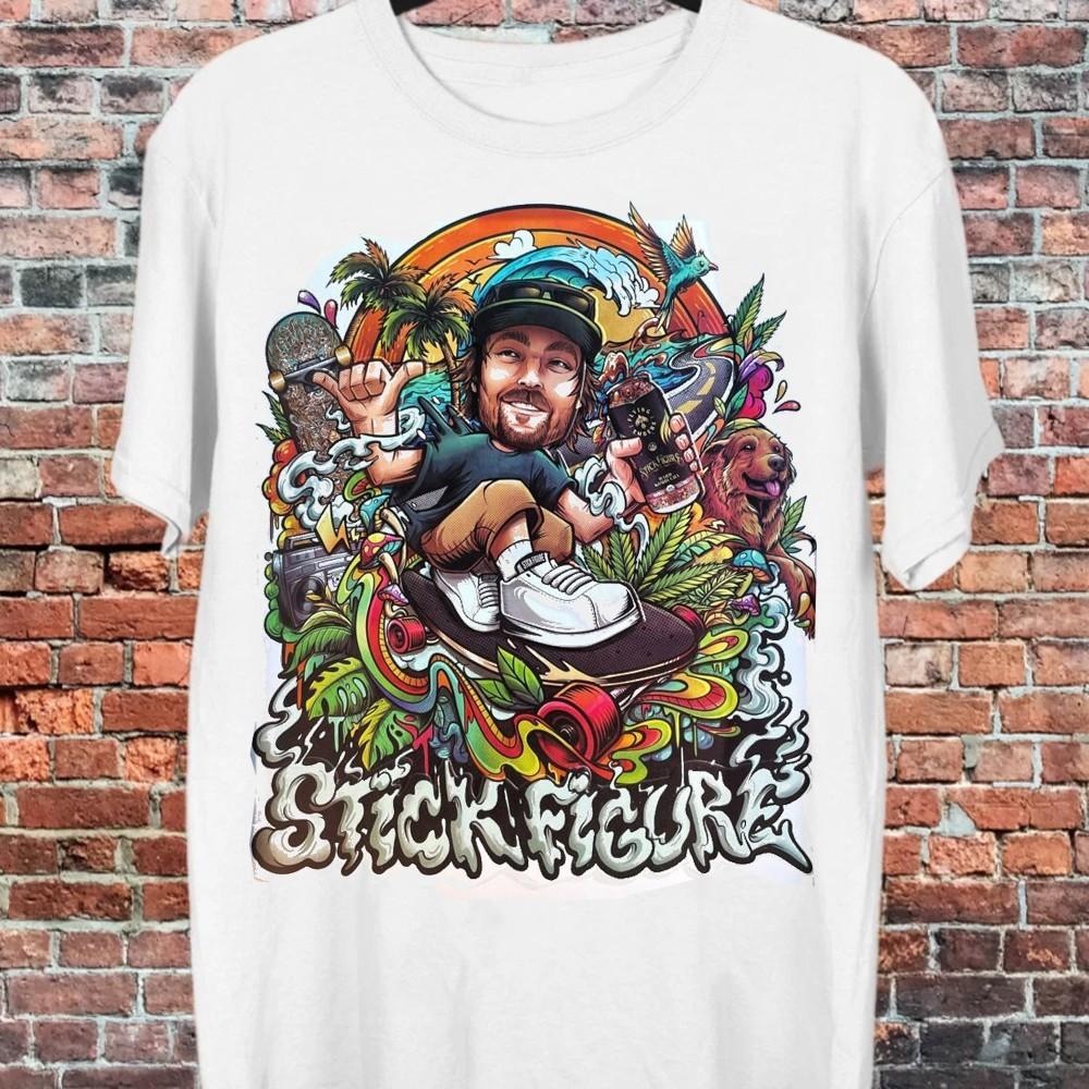 New Stick Figure band Reprint S-235XL T-Shirt C59.266 S разноцветный