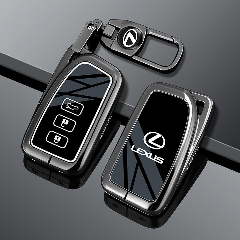 VQXRM1 Car Key Case Cover Shell Holder For Lexus NX IS RX ES LS GX LX UX GS 200 260 300 350 NX200 ES300 RX350 NX300 Keychain Accessory