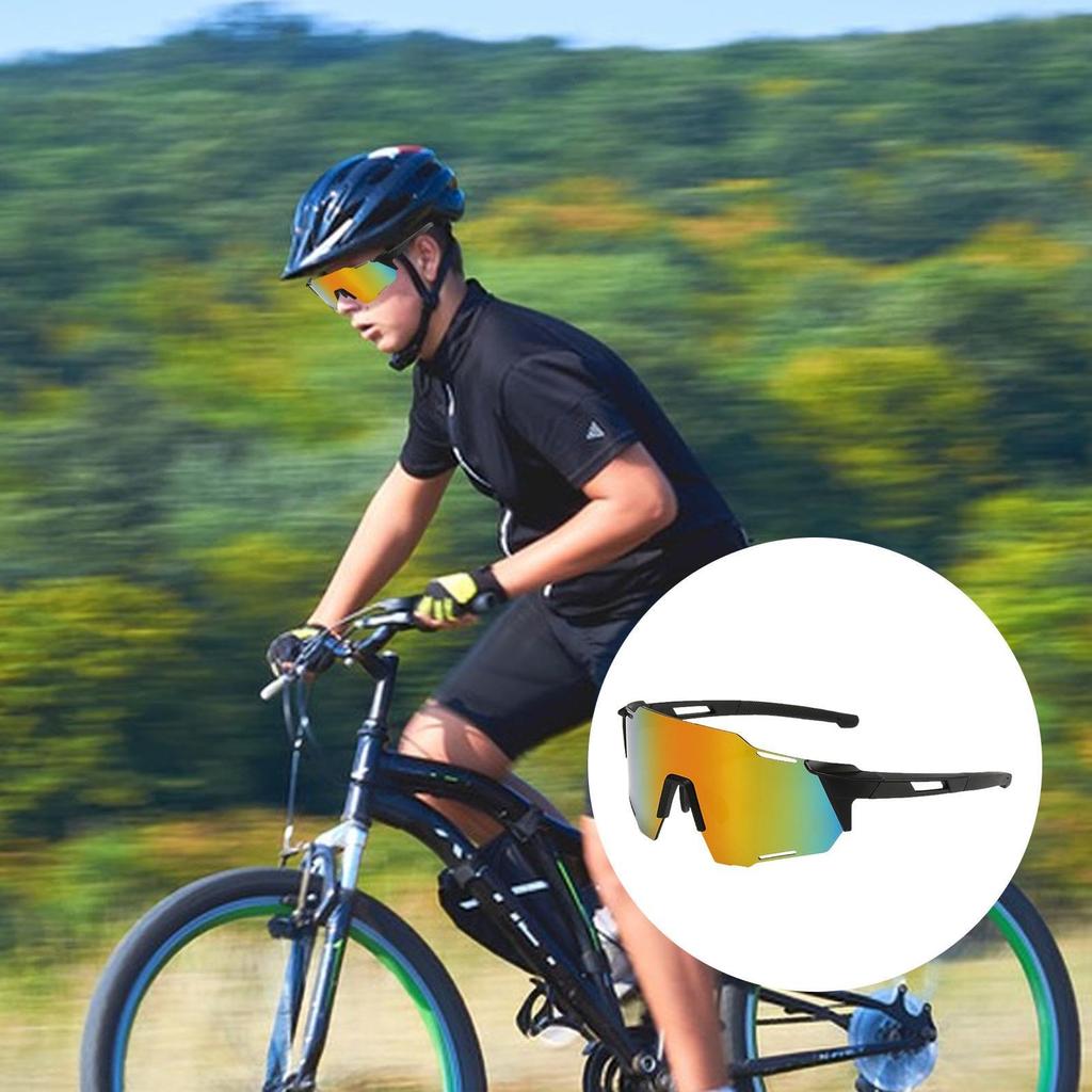 Road Bike Sunglasses, Bicycle Glasses, Bicycle Riding Glasses Outdoor Sunglasses Wind Proof Sporty Sporty