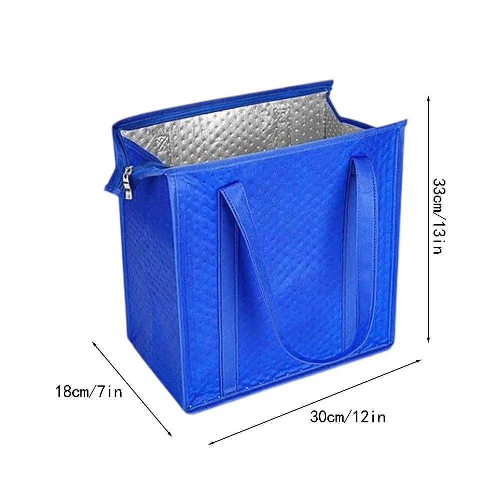 Large Capacity Leakproof Thermal Bag Reusable Outdoor Camping Insulated Beer Cooler Bag with Bottle Opener for Picnics BBQ