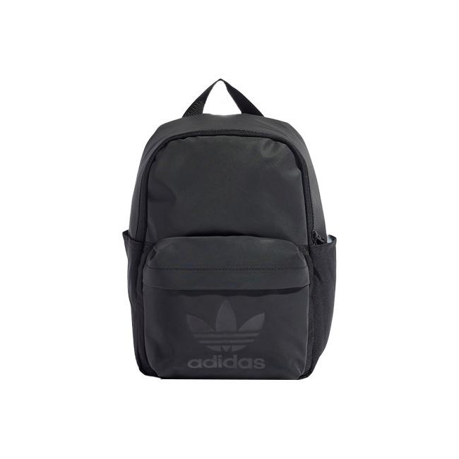 Adidas Originals Trefoil Polyurethane Backpack Unisex Black One Size