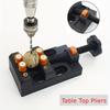 1pc Mini Bench Clamp Flat Jewelry Carving Tool Mini Flat Clamp Diy Multifunctional Tool Mini Vise Clamp Walnut Carving