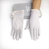 Gants de Cyclisme en Coton Anti-UV pour Femmes - Protection Solaire, Antidérapants, Style Fin, Longueur Courte, Design Imprimé pour le Printemps et l'Été