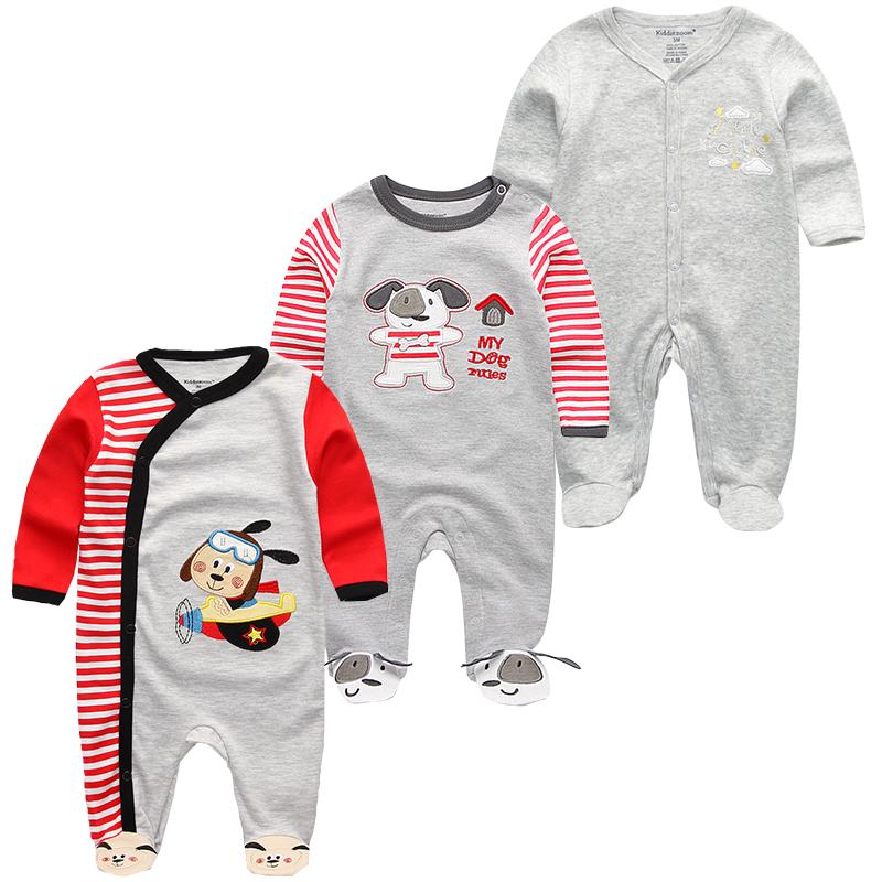 

Комбинезоны для младенцев, 3 шт 3M разноцветный