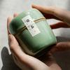 Creative Bamboo Tea Can Small Ceramic Exquisite Sealed Can Moisture-proof Can Tea Packaging Can Storage Tea Can Printing