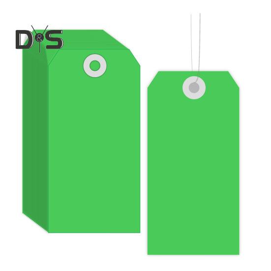 100Pcs Blanks Shipping Tags with Wire Hang Tags Food Clothing Wine Labels for Labeling Inventory Crafts
