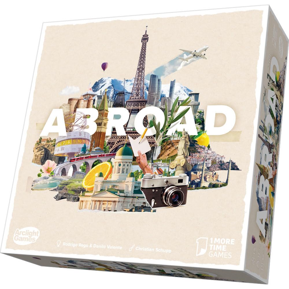 Arclight Abroad 90 Ages 12 and Board Game (1-5 Players, Minutes, Up)